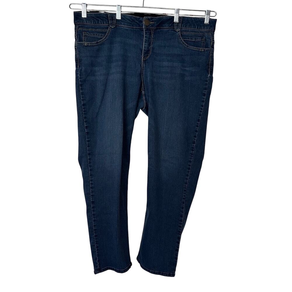 Democracy Women's Straight Leg Jeans - Dark Blue